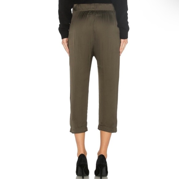 ENZA COSTA REVOLVE SATIN CROPPED PANTS - Picture 7 of 10